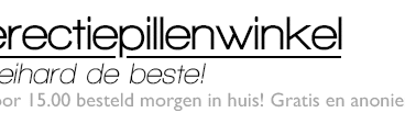 Gebruikt u ook liever natuurlijke erectiepillen?